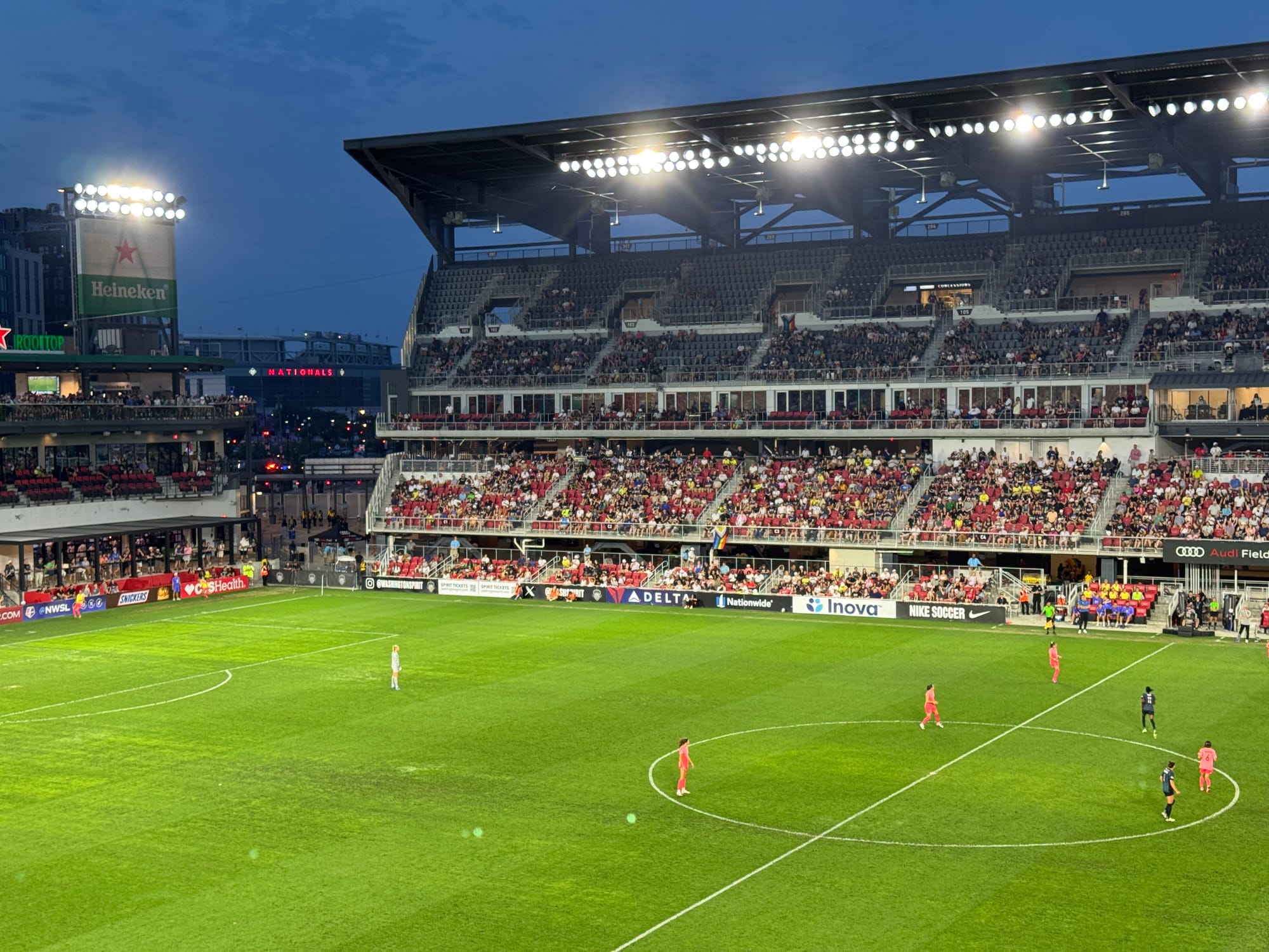 Audi Field: Washington Spirit vs. NC Courage